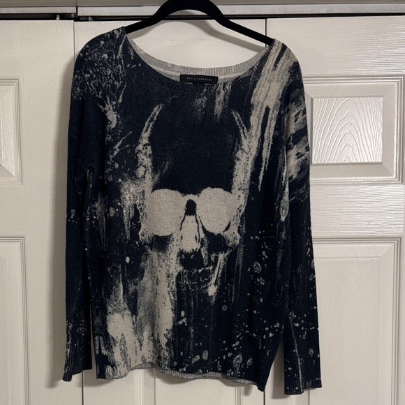 Skull Cashmere Sweater - Picture 1 of 2
